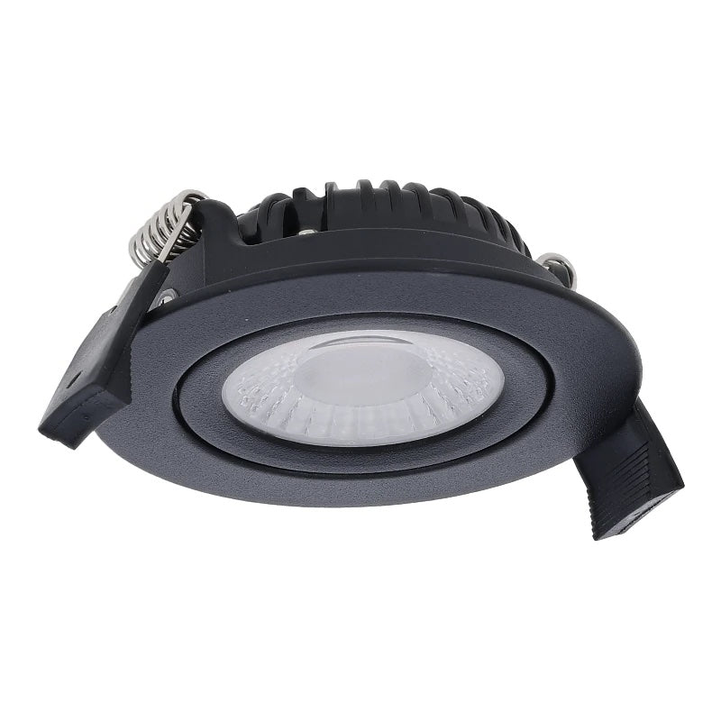 LED Inbouwspot | Dimbaar | IP65 | 5W/7W | CCT | Zwart - Outledtl.nl